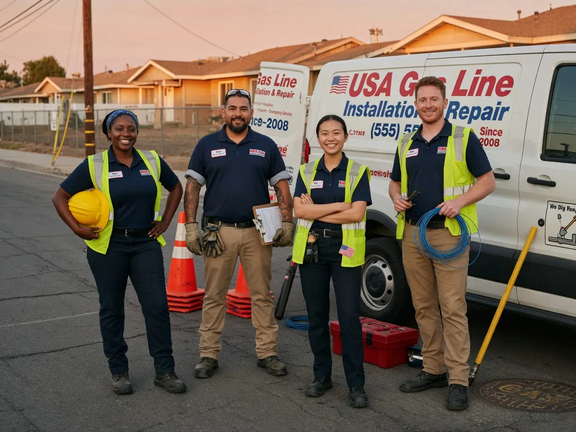 Gas Line Installation company in Colony, KS